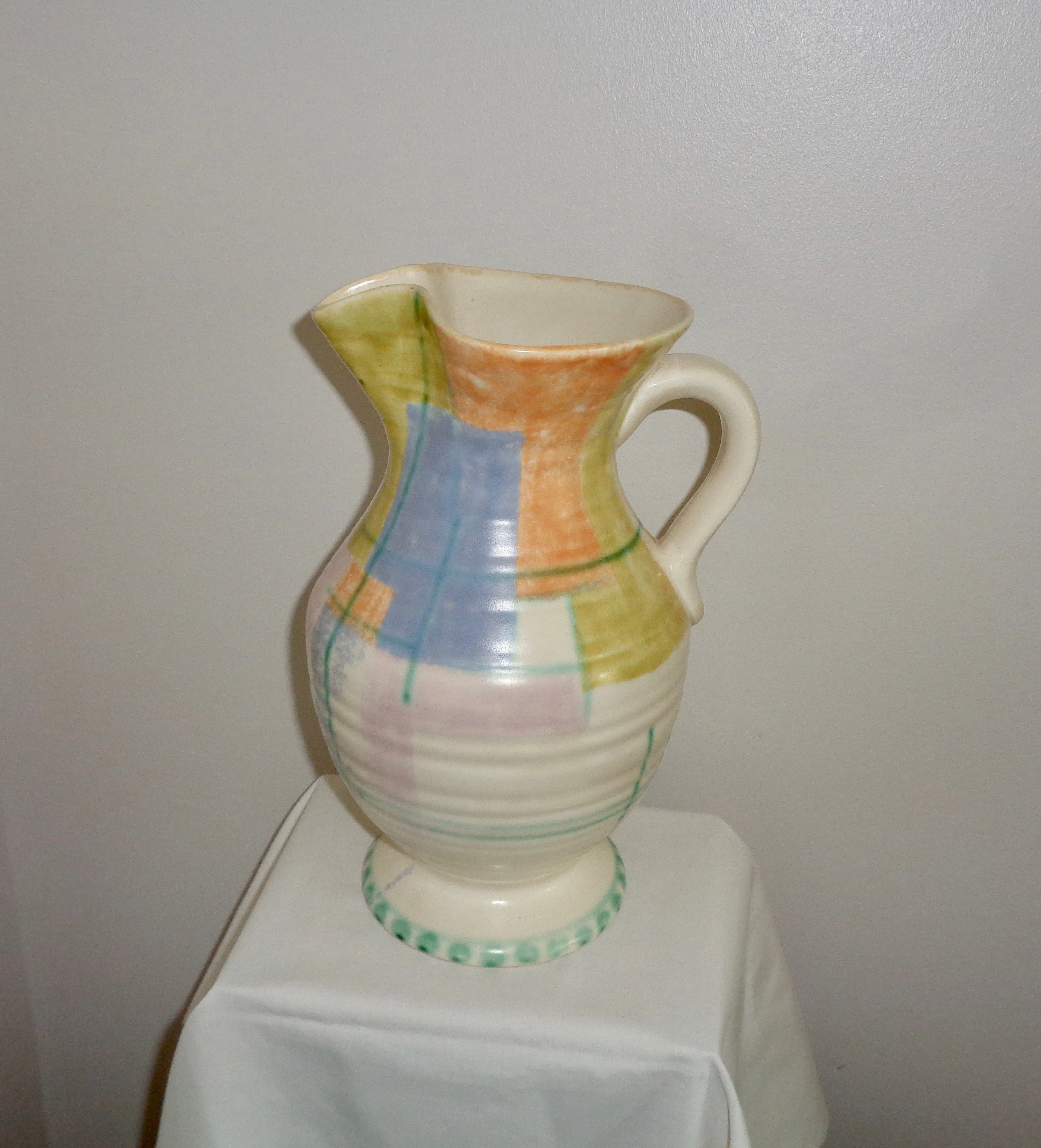 1930s Beswick Trentham Art Pottery Pinch Neck Ruth Jug