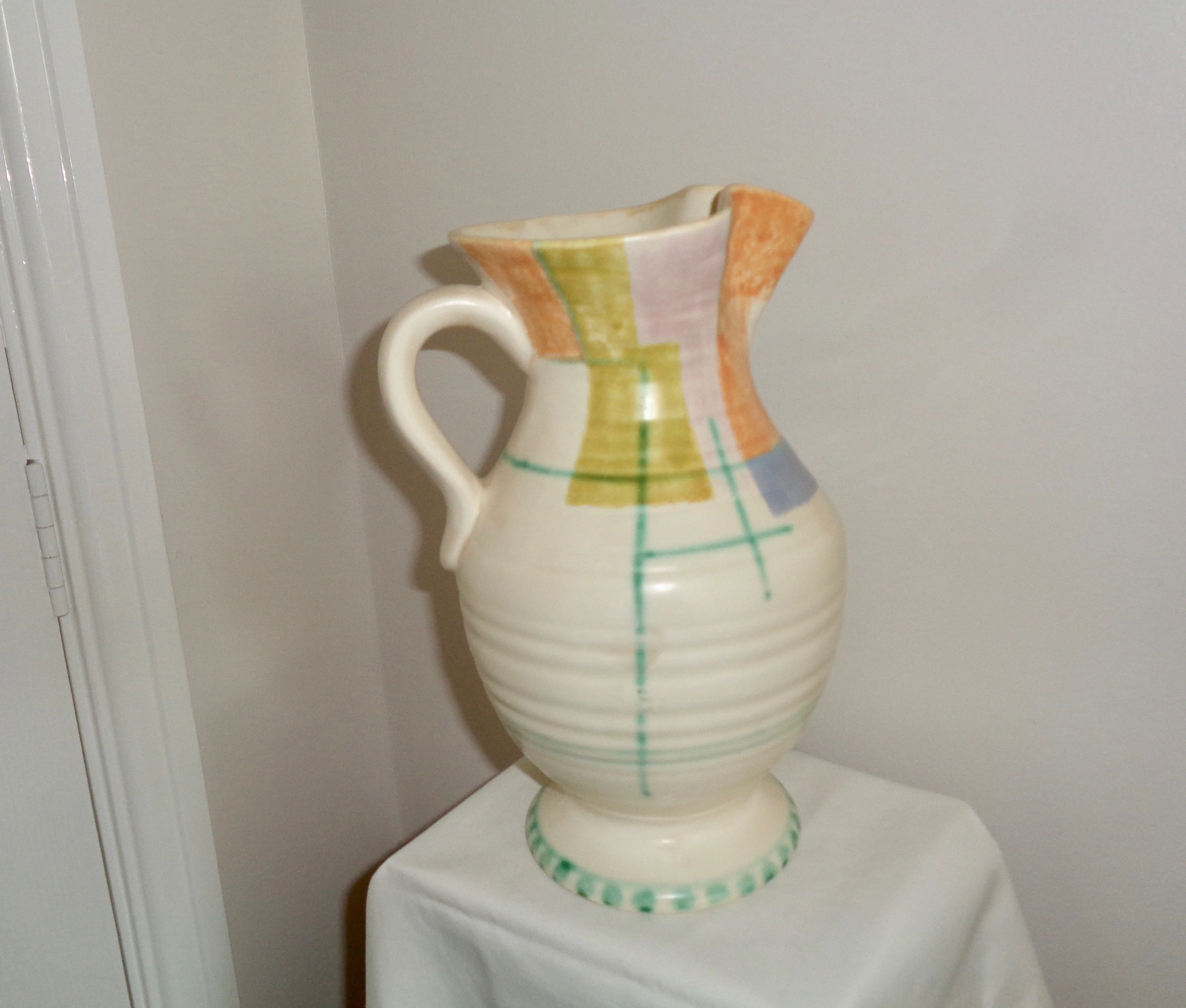 1930s Beswick Trentham Art Pottery Pinch Neck Ruth Jug