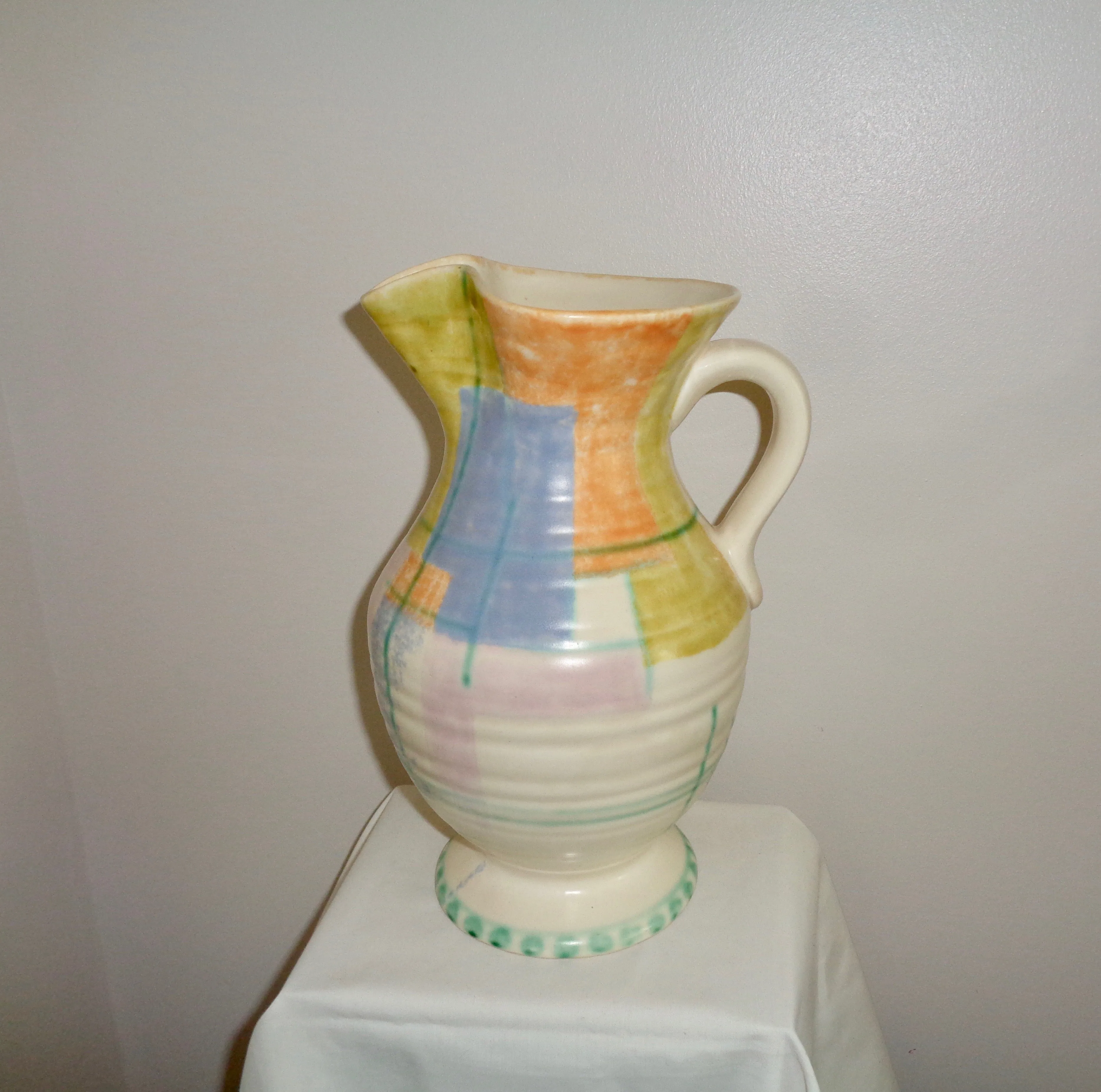 1930s Beswick Trentham Art Pottery Pinch Neck Ruth Jug