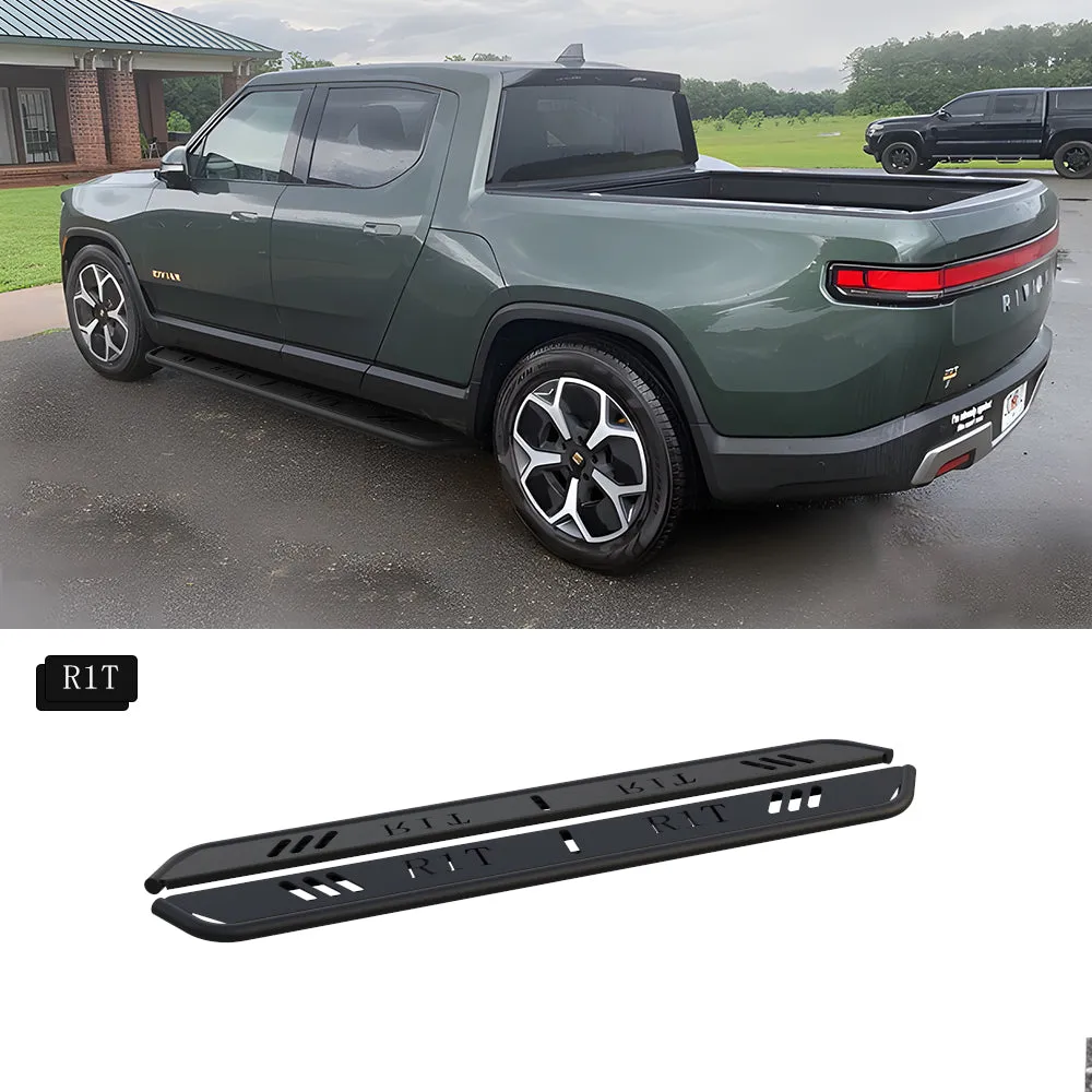 2025 Rivian R1T/R1S Running Boards Side Steps Nerf Bars Rivian Exterior Accessories EVBASE