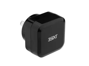 3SIXT Wall Charger AU 30W USB-C PD - Black