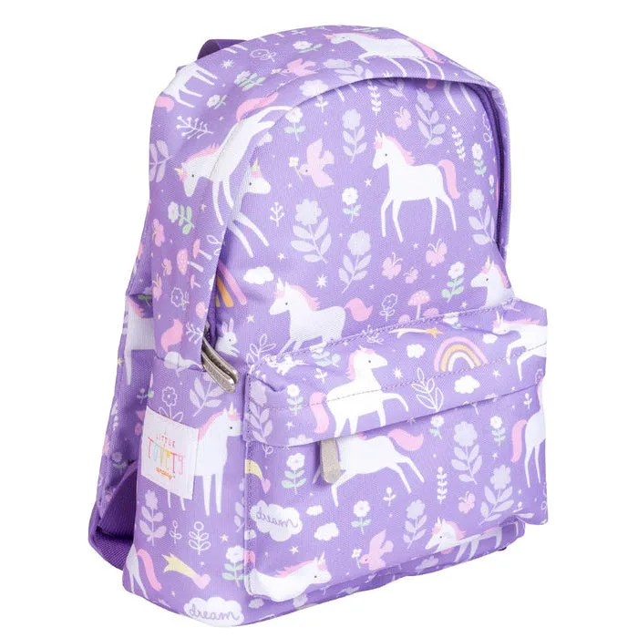 A Little Lovely Company Little Backpack: Unicorn Dreams