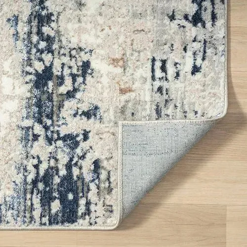 Antalya 82053GNY Grey/Navy Rug