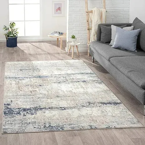 Antalya 82053GNY Grey/Navy Rug