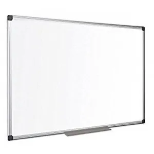 Bi-Office Non-Magnetic Whiteboard Aluminium Frame 60x90cm