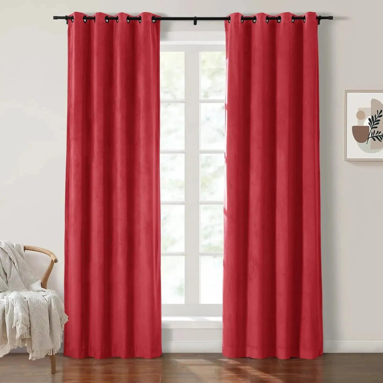 Birkin Velvet Curtain Grommet