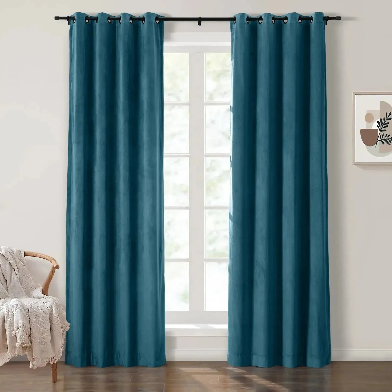 Birkin Velvet Curtain Grommet