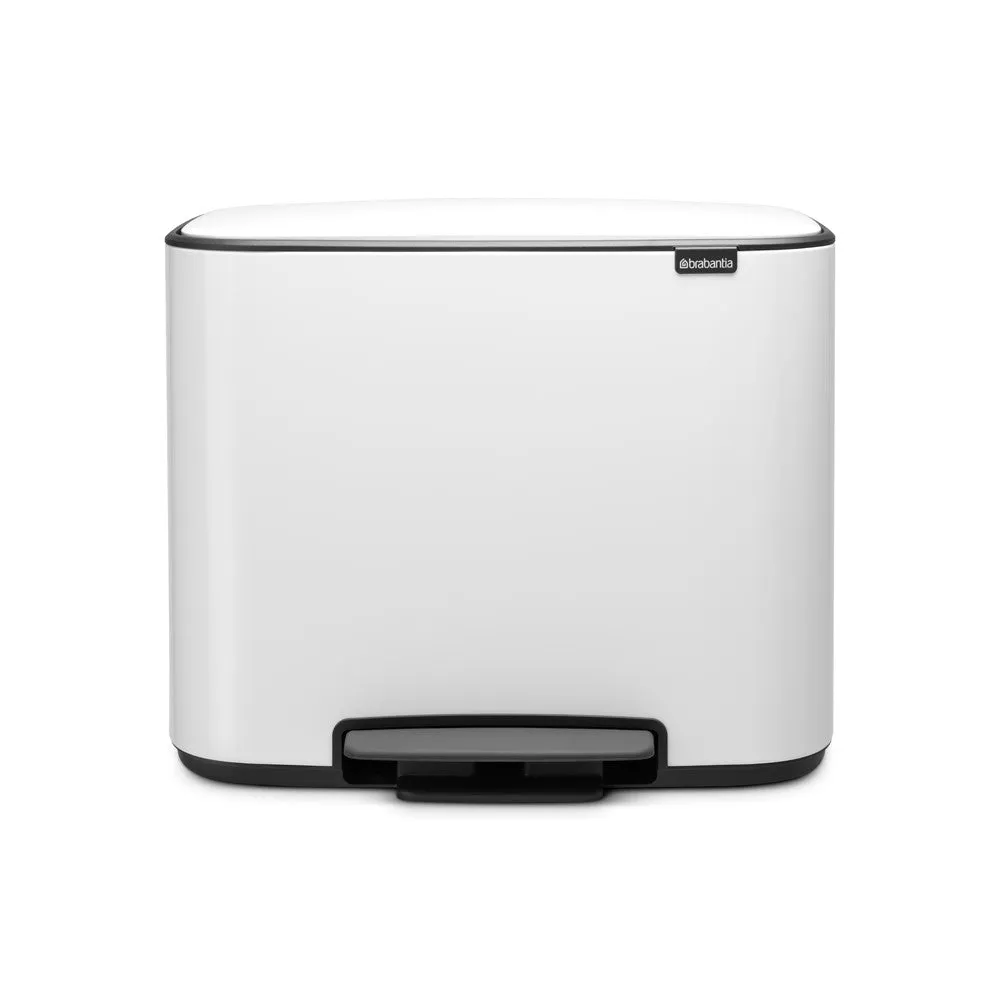 Brabantia Bo Pedal Bin, 2x Inner Buckets, 11   23 L