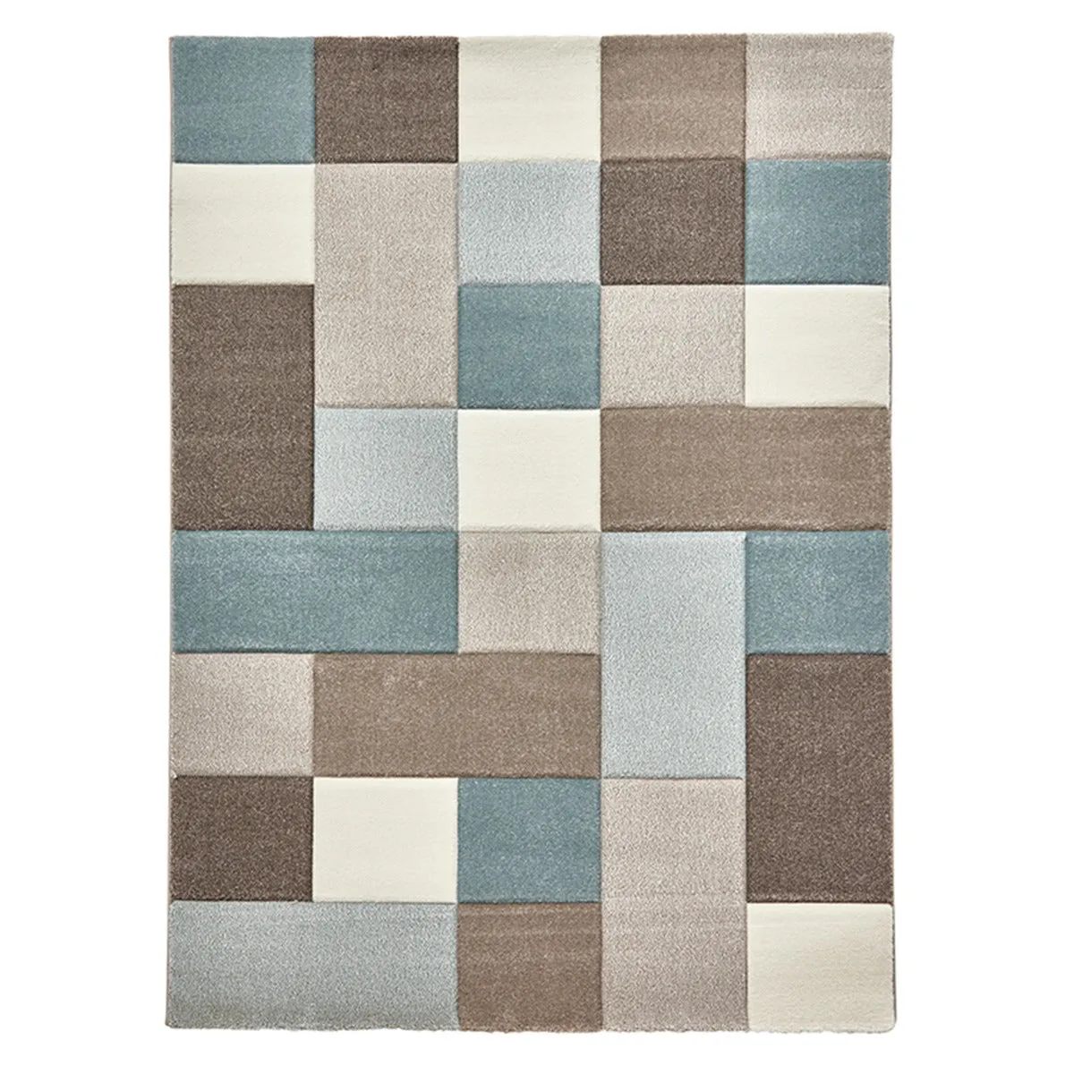 Brooklyn Beige Blue Rug