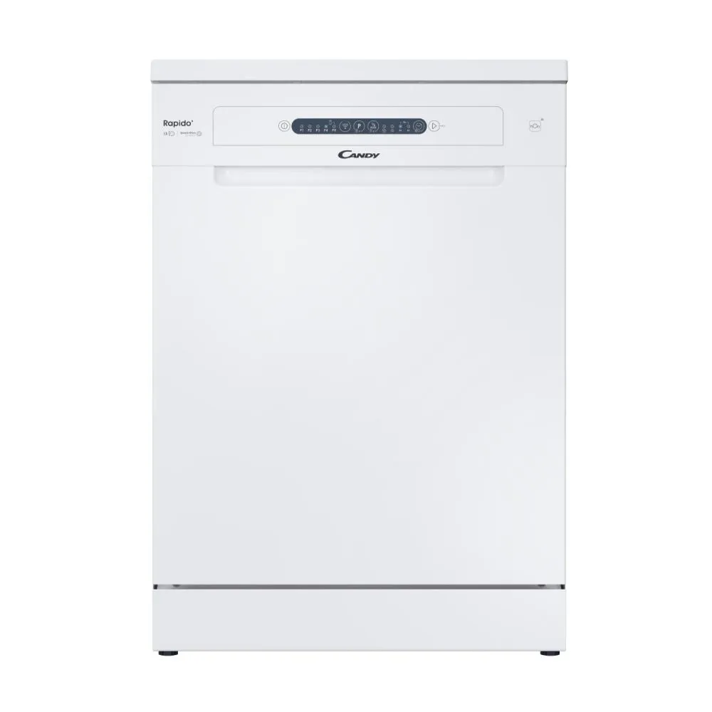 Candy Rapido 13 Place Freestanding Standard Dishwasher - White | CF 3E9L0W