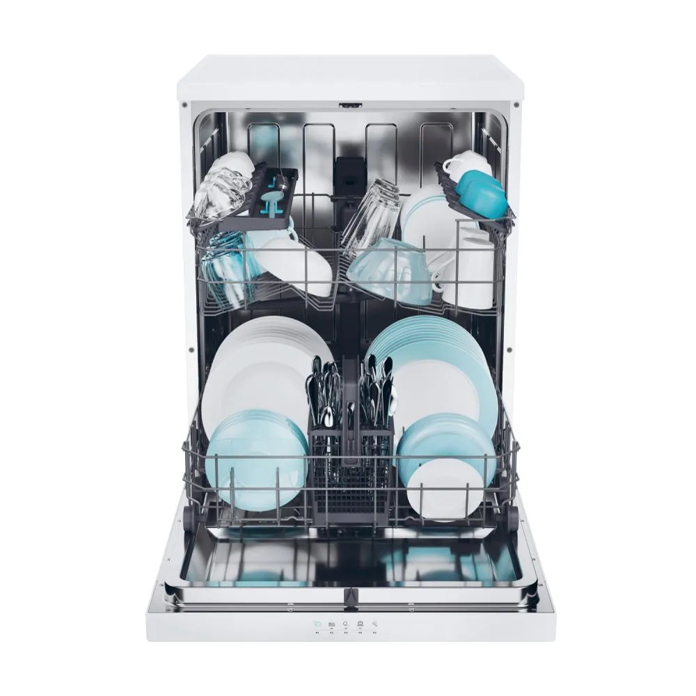 Candy Rapido 13 Place Freestanding Standard Dishwasher - White | CF 3E9L0W