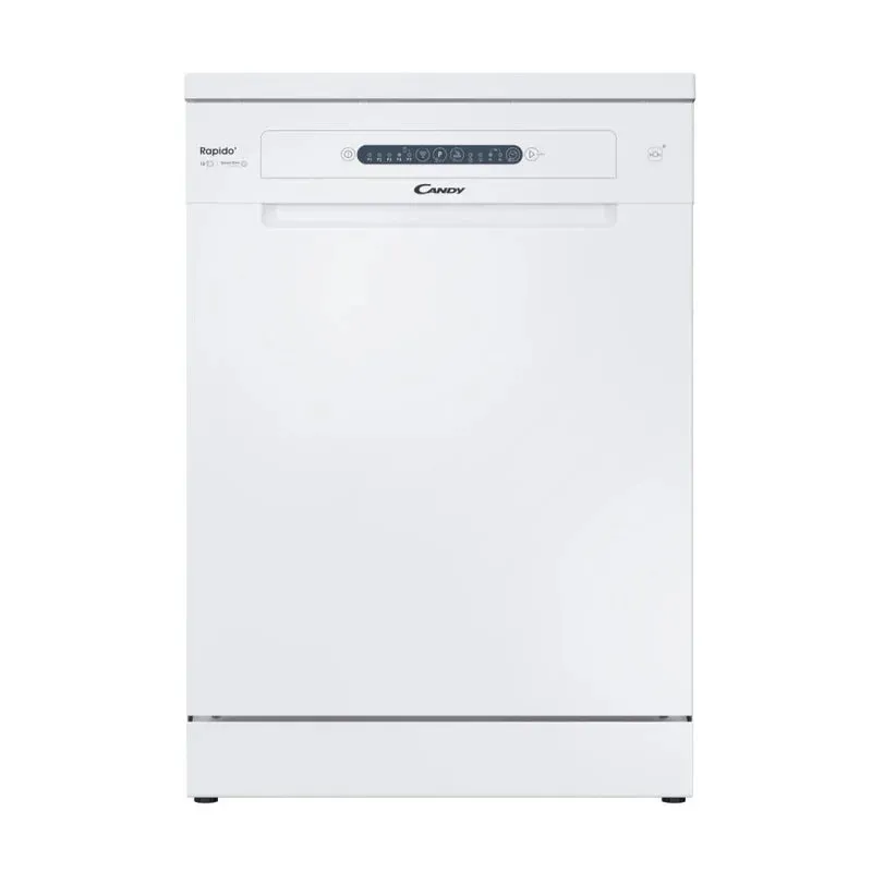 Candy Rapido 13 Place Freestanding Standard Dishwasher - White | CF3E9L0W-80