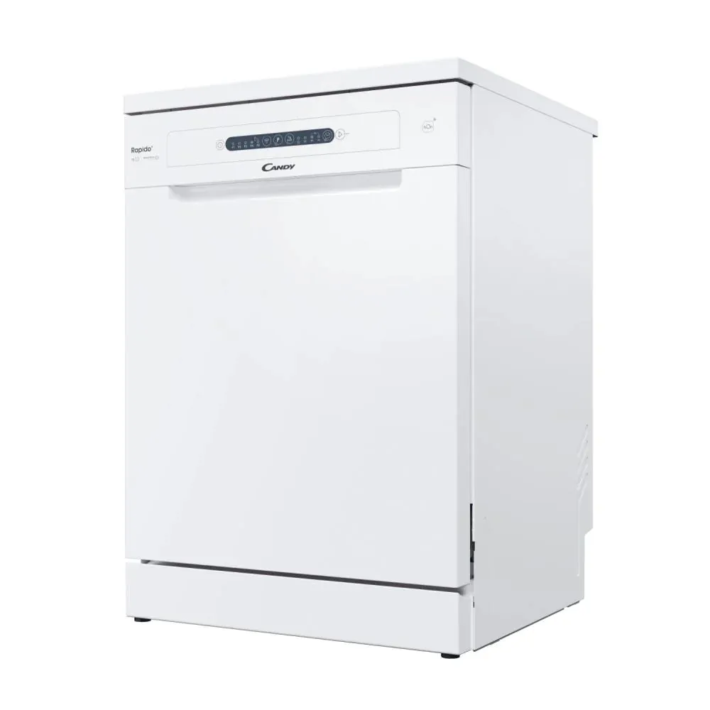 Candy Rapido 13 Place Freestanding Standard Dishwasher - White | CF3E9L0W-80