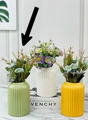 Ceramic Small Vase (Green Color)