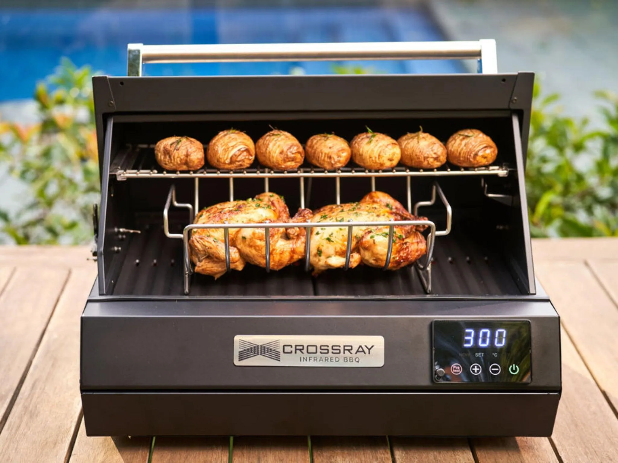 CROSSRAY Compact eXtreme Electric BBQ Outdoor Kitchen