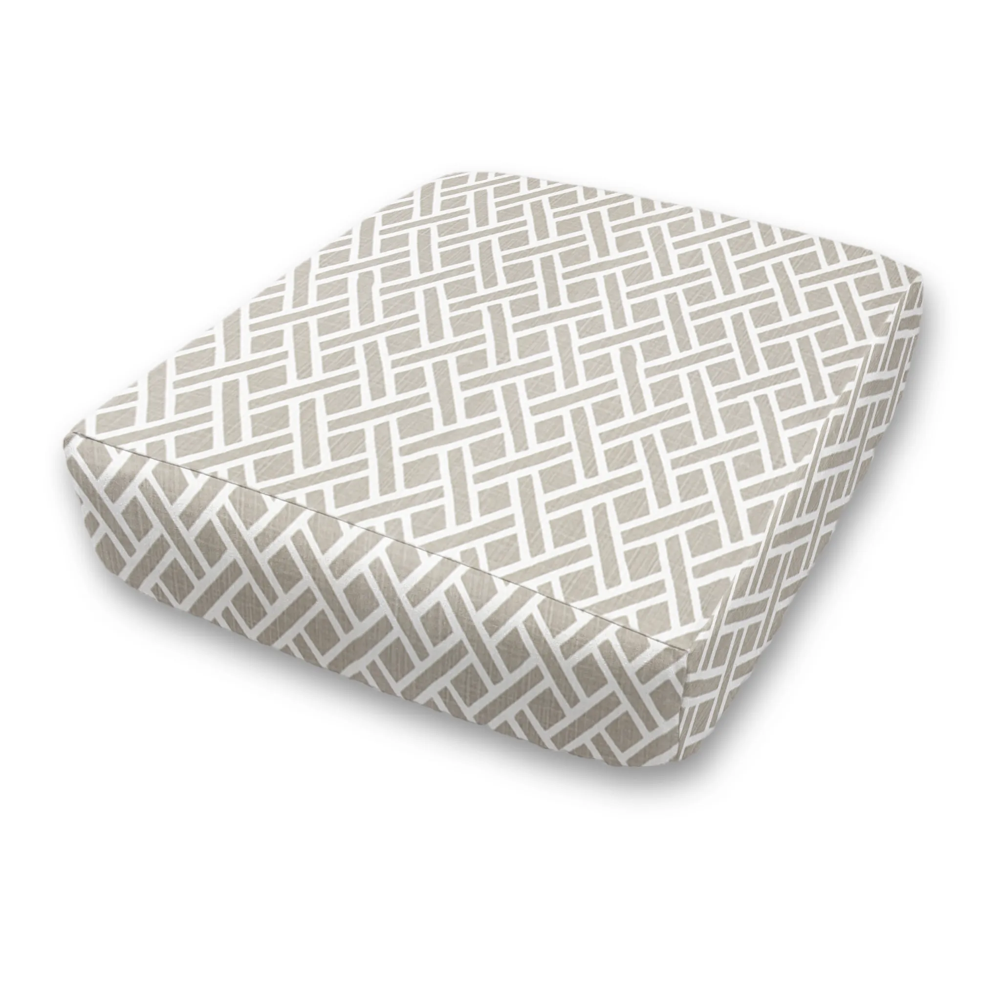 Custom Elastic Fitted & Protective Cushion Cover - Eastwood Slub Cotton