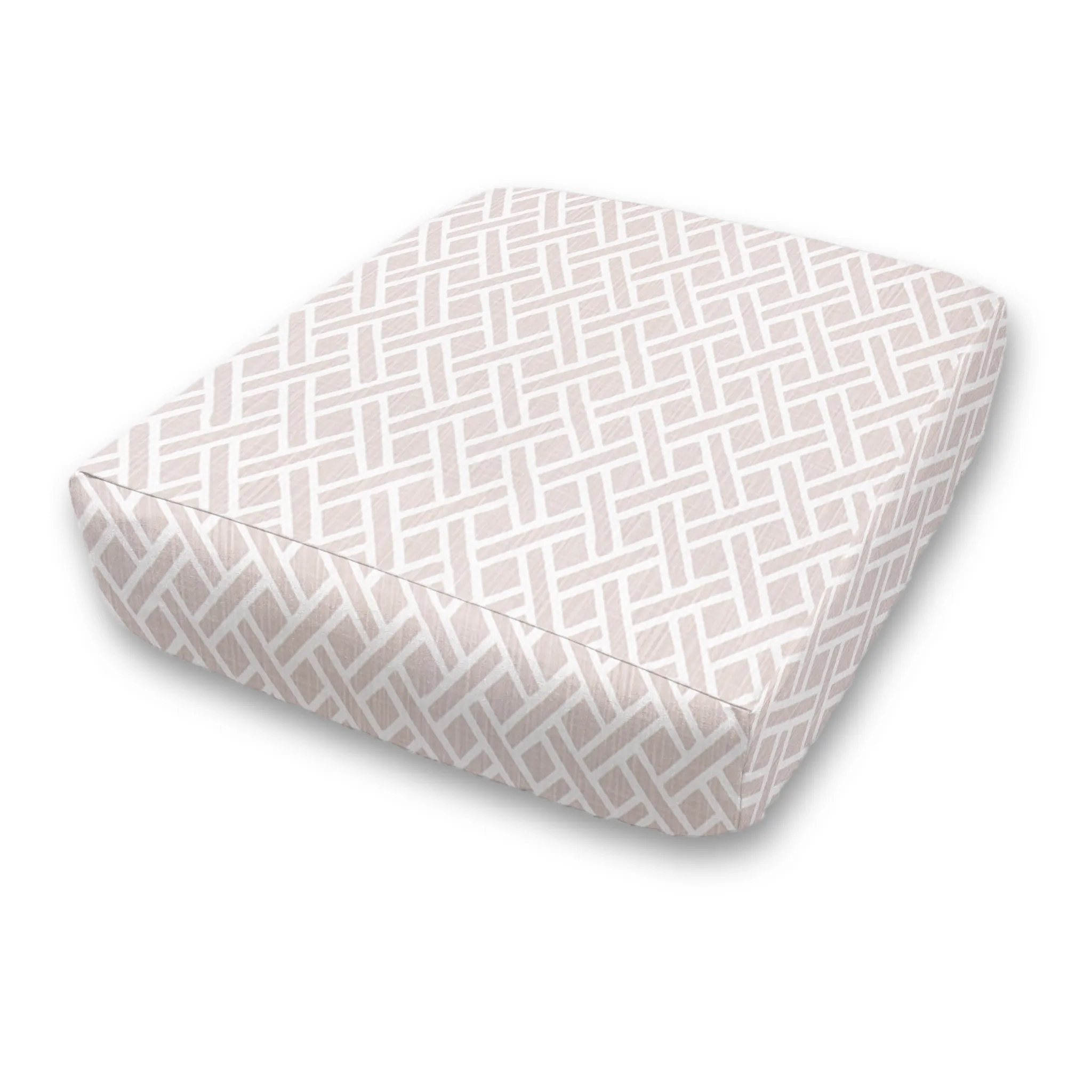 Custom Elastic Fitted & Protective Cushion Cover - Eastwood Slub Cotton