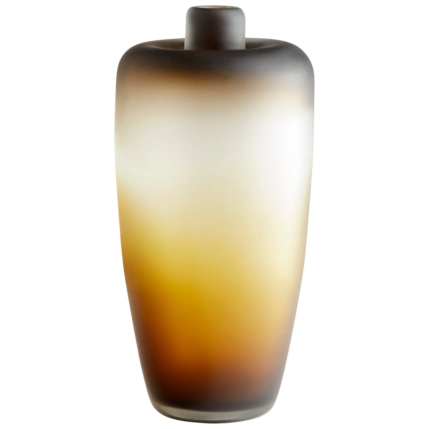 Cyan Design 10857 Jaxon Vase - Amber Swirl - Medium