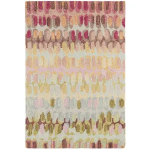 Dash & Albert Paint Chip Pastel Micro Hooked Wool Rug