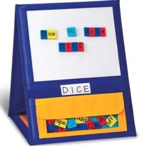 Double-Sided Magnetic Tabletop Pocket Chart