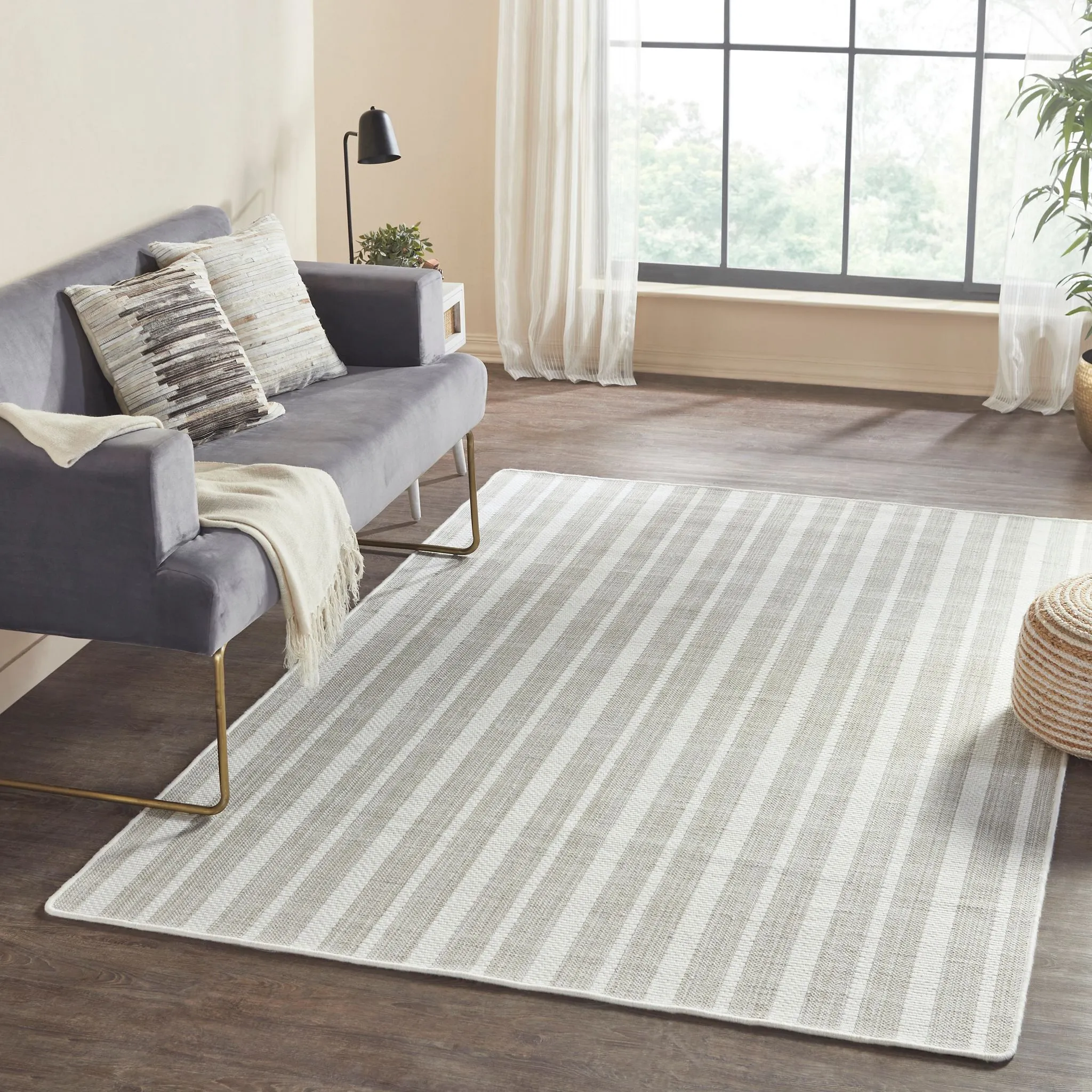 Durand Flatweave Carpet, Dove