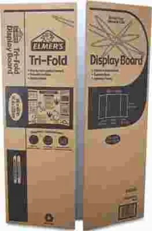 Elmer'S Corrugated Display Board' 48 X 36' White' 25/Carton