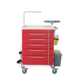 Emergency Cart - Resuscitation (Red)