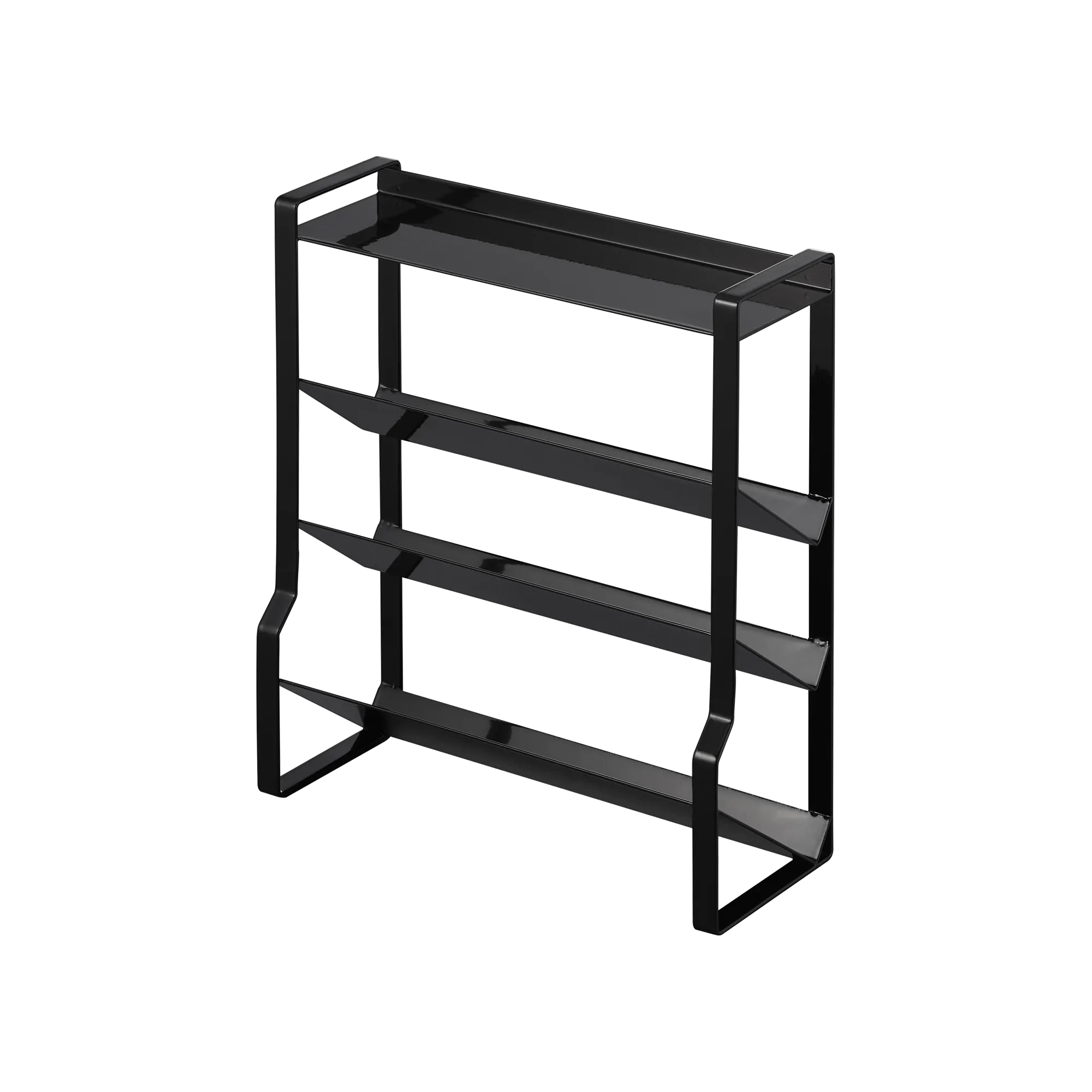 Four-Tier Slim Spice Rack - Steel