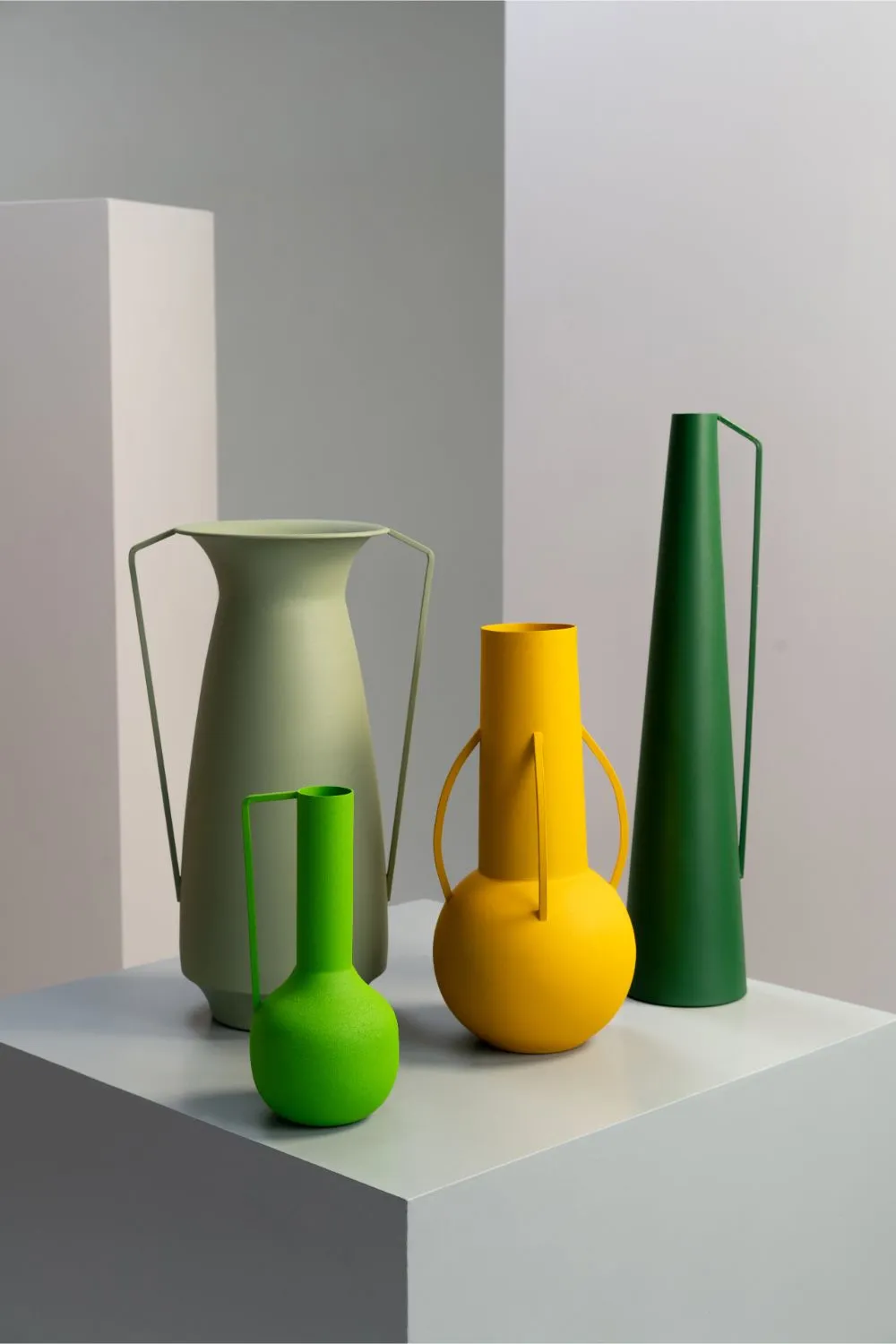 Green Decorative Vase Set (4) | Pols Potten Roman