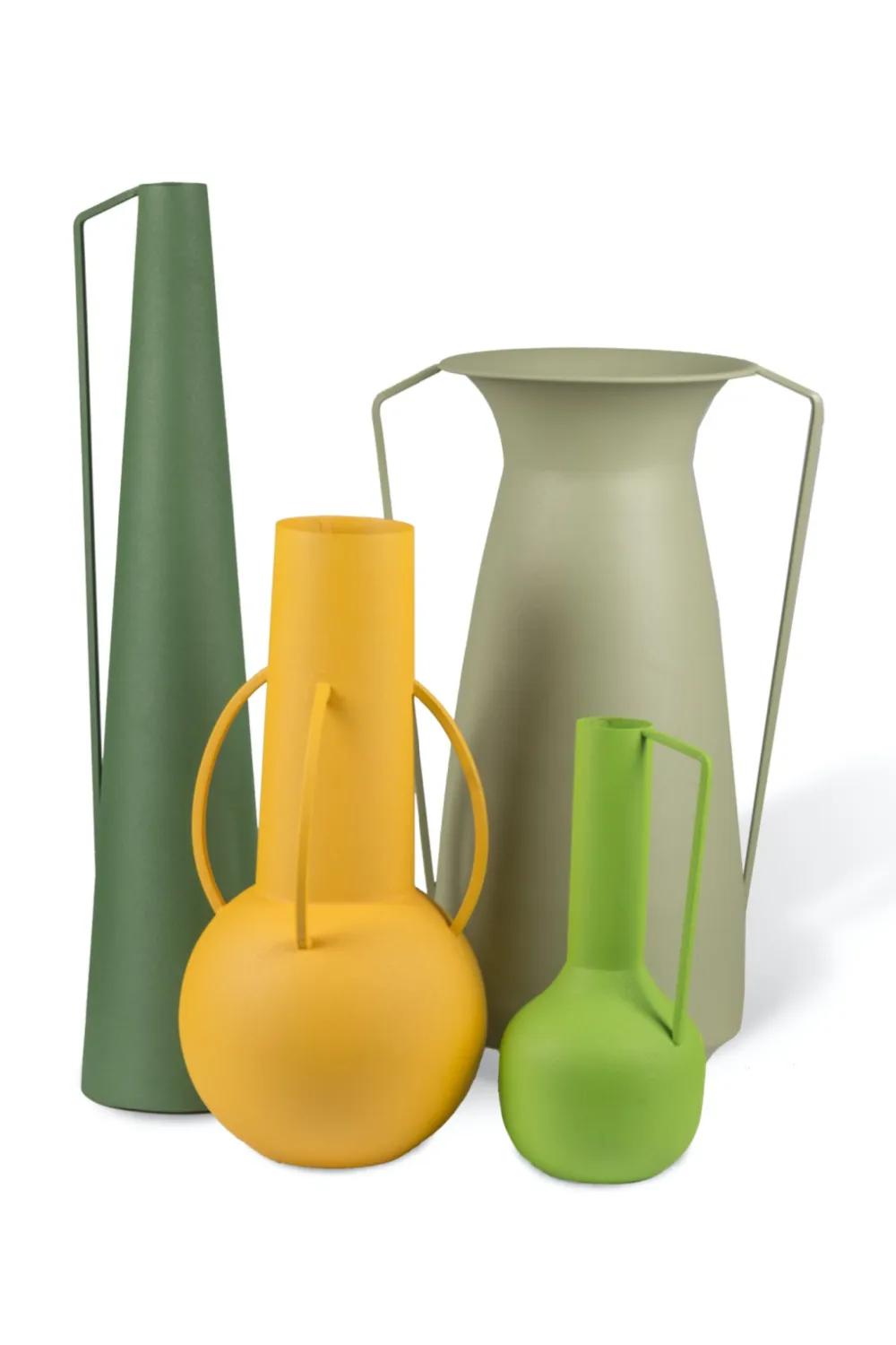 Green Decorative Vase Set (4) | Pols Potten Roman