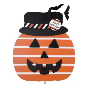 Happy Halloween Pumpkin Topper