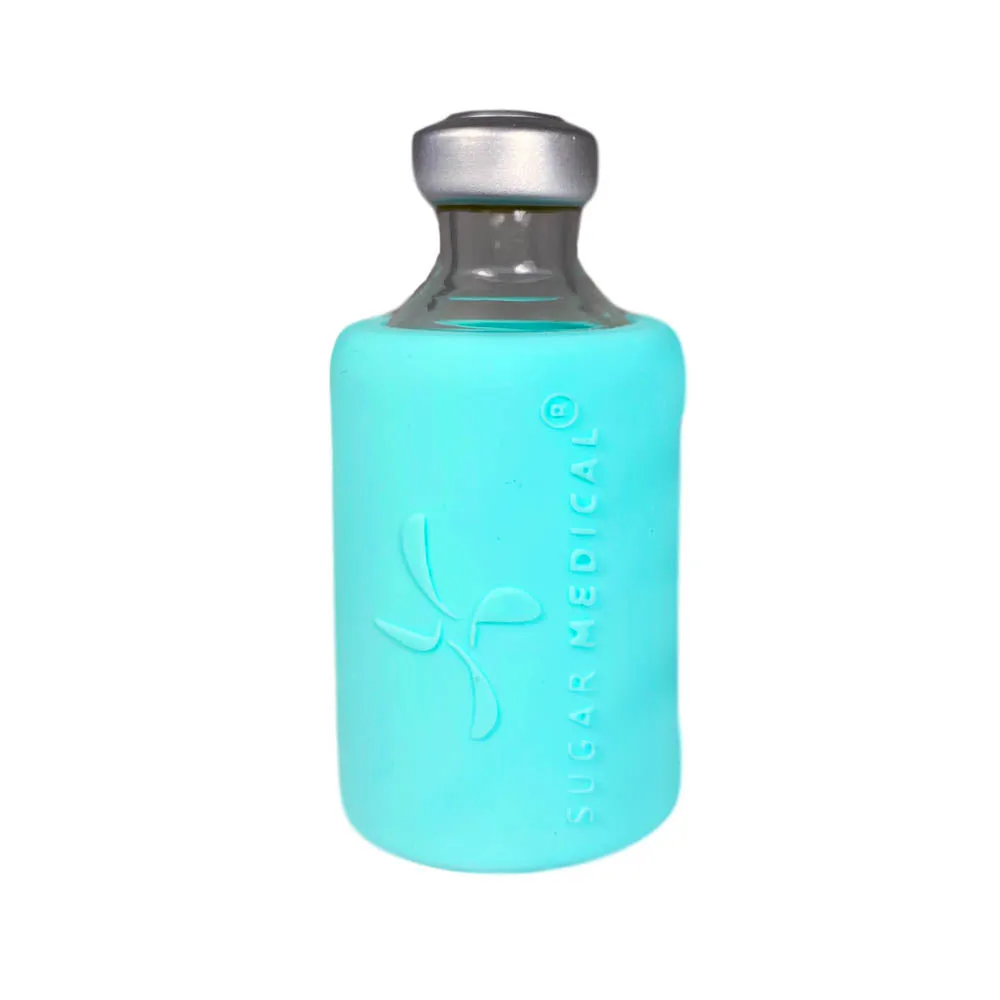 Insulin Vial Protective Silicone Sleeve- Aqua