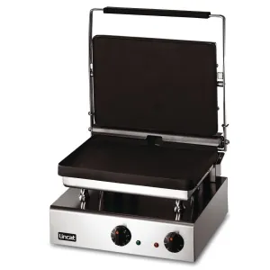 Lincat Lynx 400 Electric Counter-top Heavy Duty Contact Grill - Smooth Upper & Lower Plates - W 395