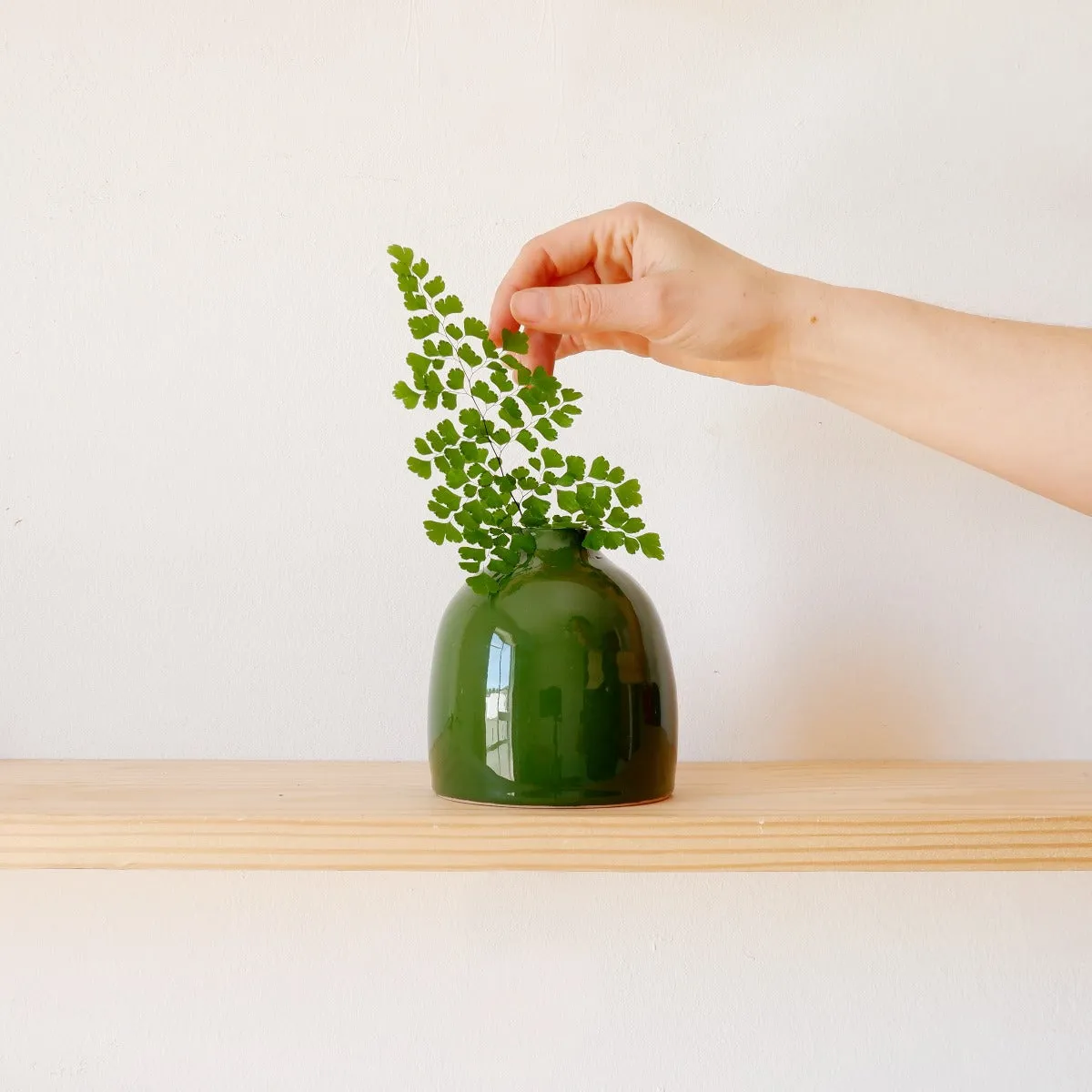 Lulu Vase - Forest Green