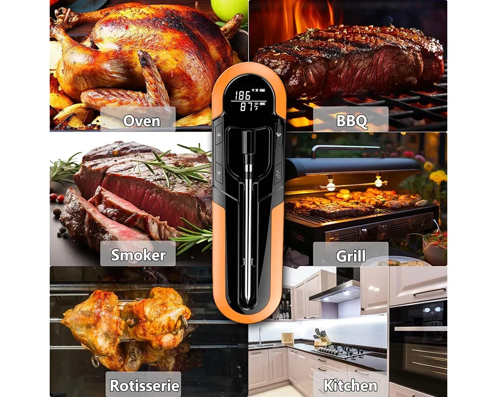 Meat Thermometer Smart Wireless