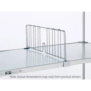 Metro Super Erecta 8 in High Shelf Divider for Solid Shelves