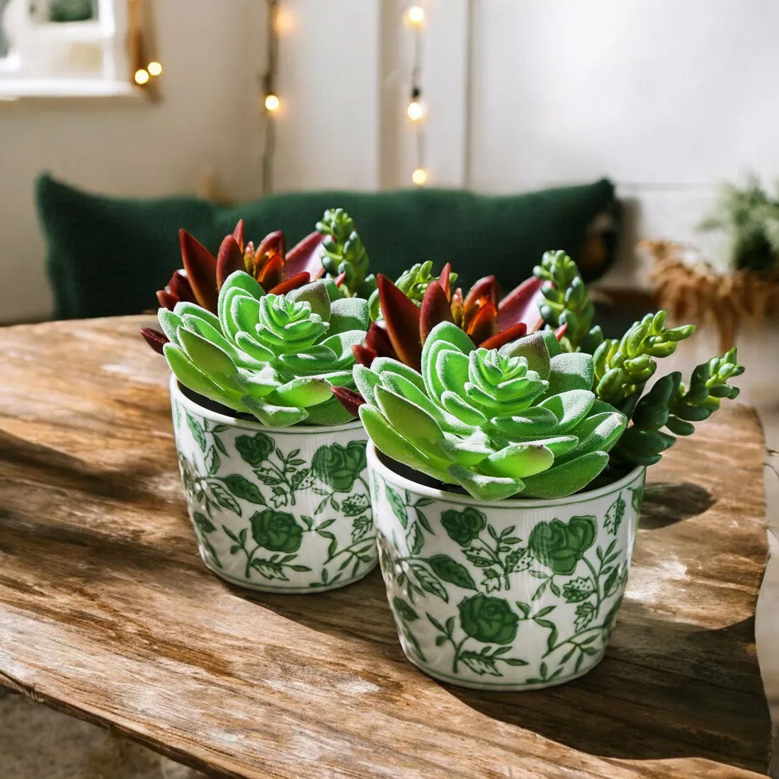 Mini Green Cachepots