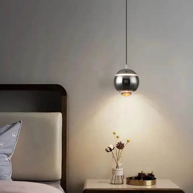 Modern Chandeliers & Pendant Lights Restaurant Bar Pendant Light Simple Creative Small Ball Living Room Bedroom Bedside Lamp