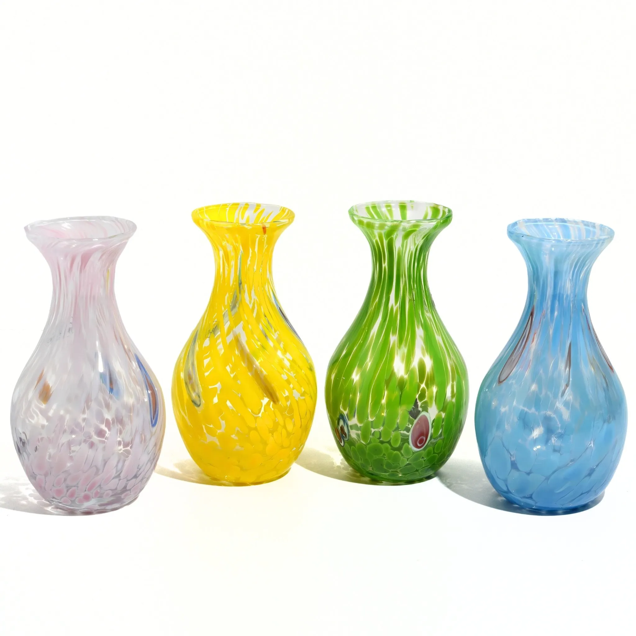 Murano Glass Fiori Small Vase, Made in Italy