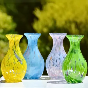 Murano Glass Fiori Small Vase, Made in Italy