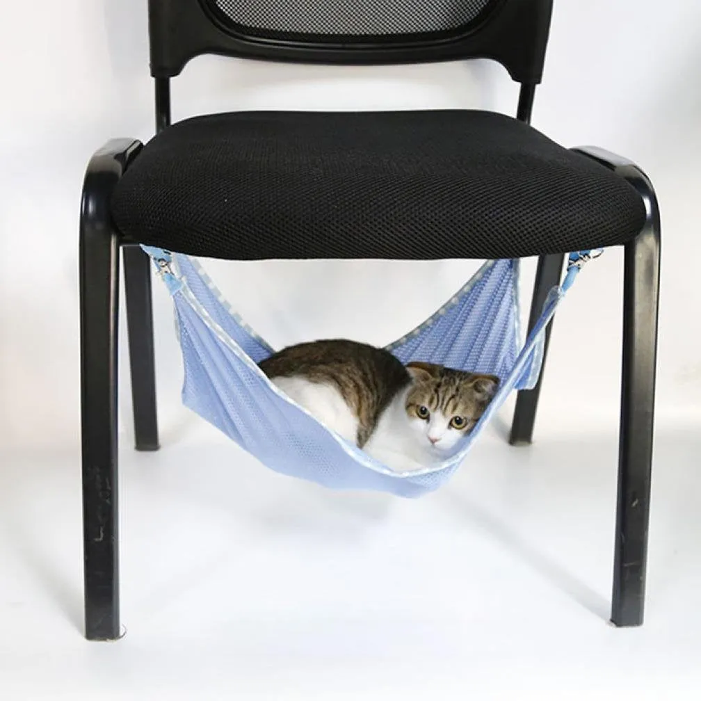 Net Cloth Hanging Hammock for Small Pet Cat - Voberry