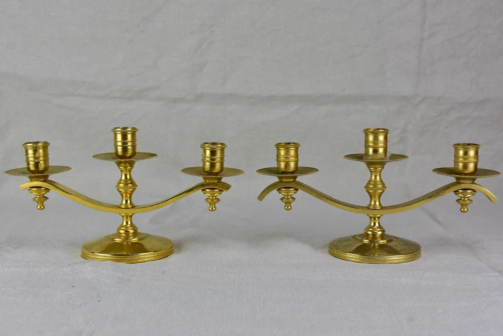 Pair of three-candle candlesticks