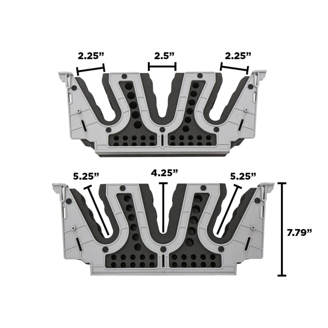 Piecekeepers for Legacy Drawer System