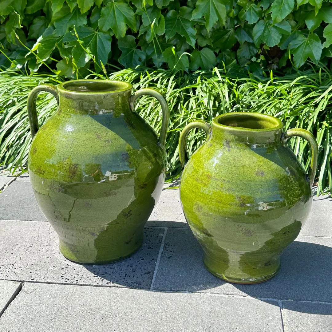 Portugese Green Urn | Medium