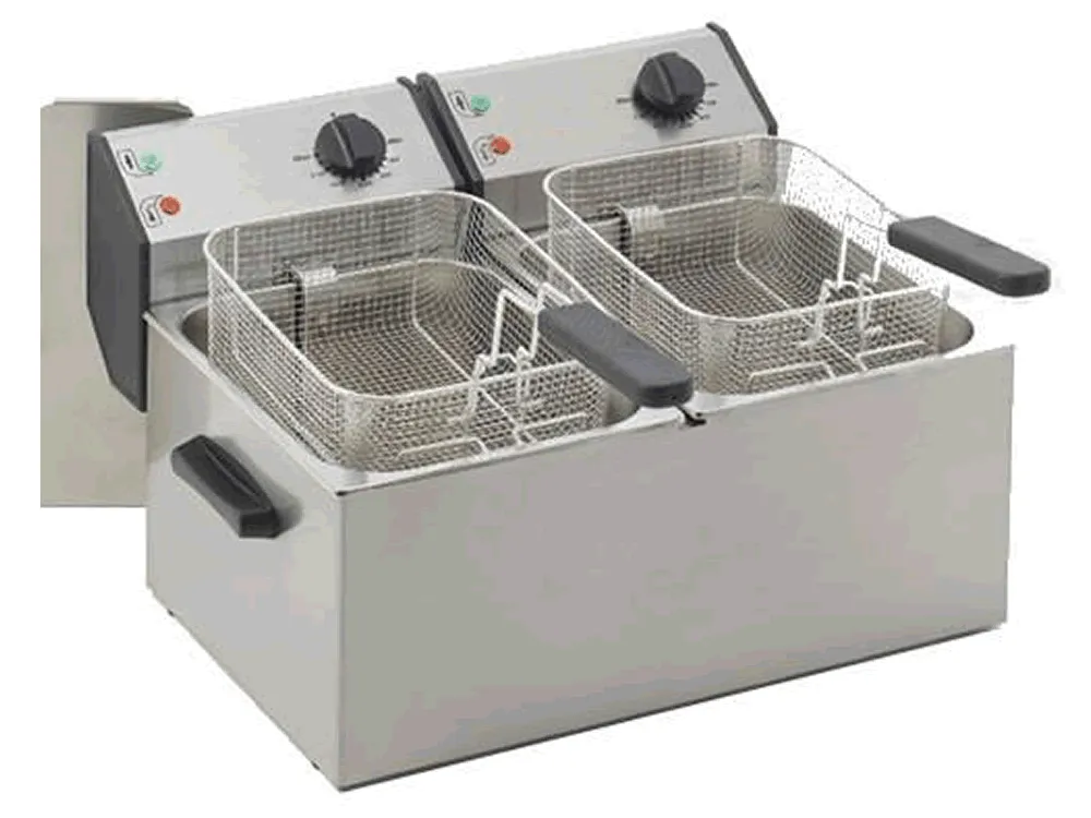 Roller Grill FD80D 16 Litre Double Electric Fryer