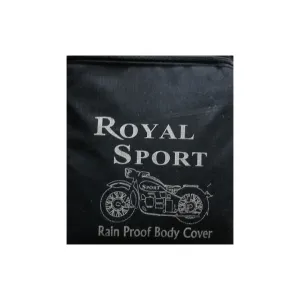 Royal Sport (Rain Proof) Bike Cover: Black