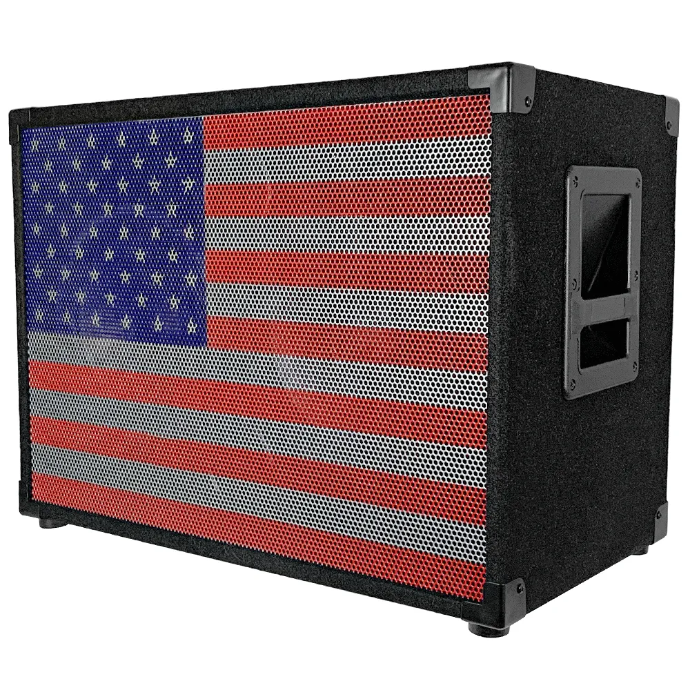 SA-210_4OHM-USA - 2x10 Bass Guitar 4 Ohm Speaker Cabinet with Interchangeable USA Grille