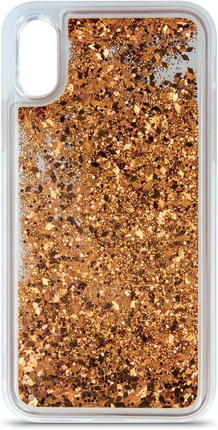 Samsung Galaxy A71 Liquid Sparkle Cover - Gold