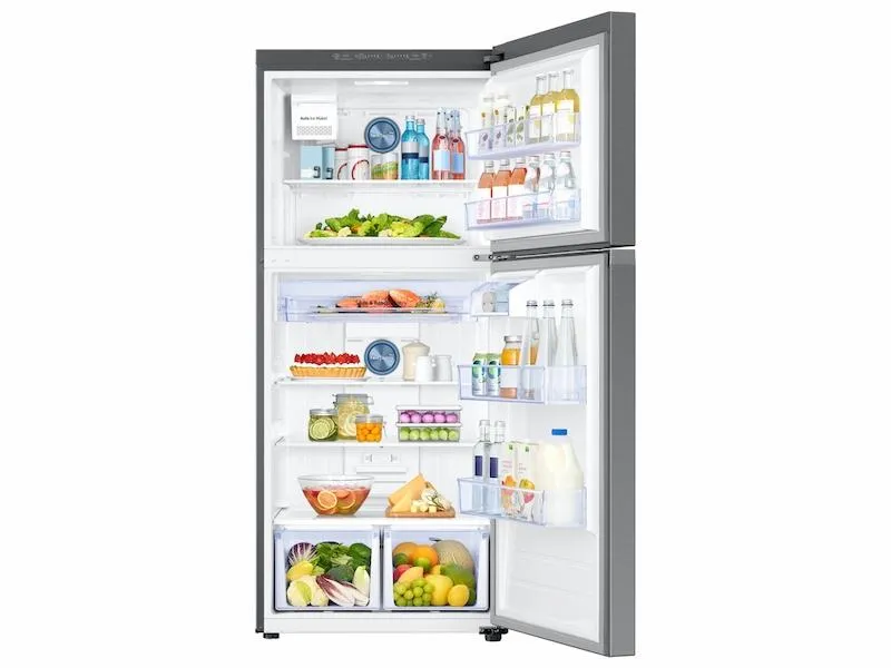 Samsung RT21M6215SR 21 cu. ft. Top Freezer Refrigerator with FlexZone™ and Ice Maker in Stainless Steel