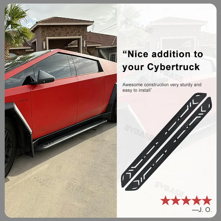 Tesla Cybertruck Running Boards Side Steps Cybertruck Exterior Accessories EVBASE